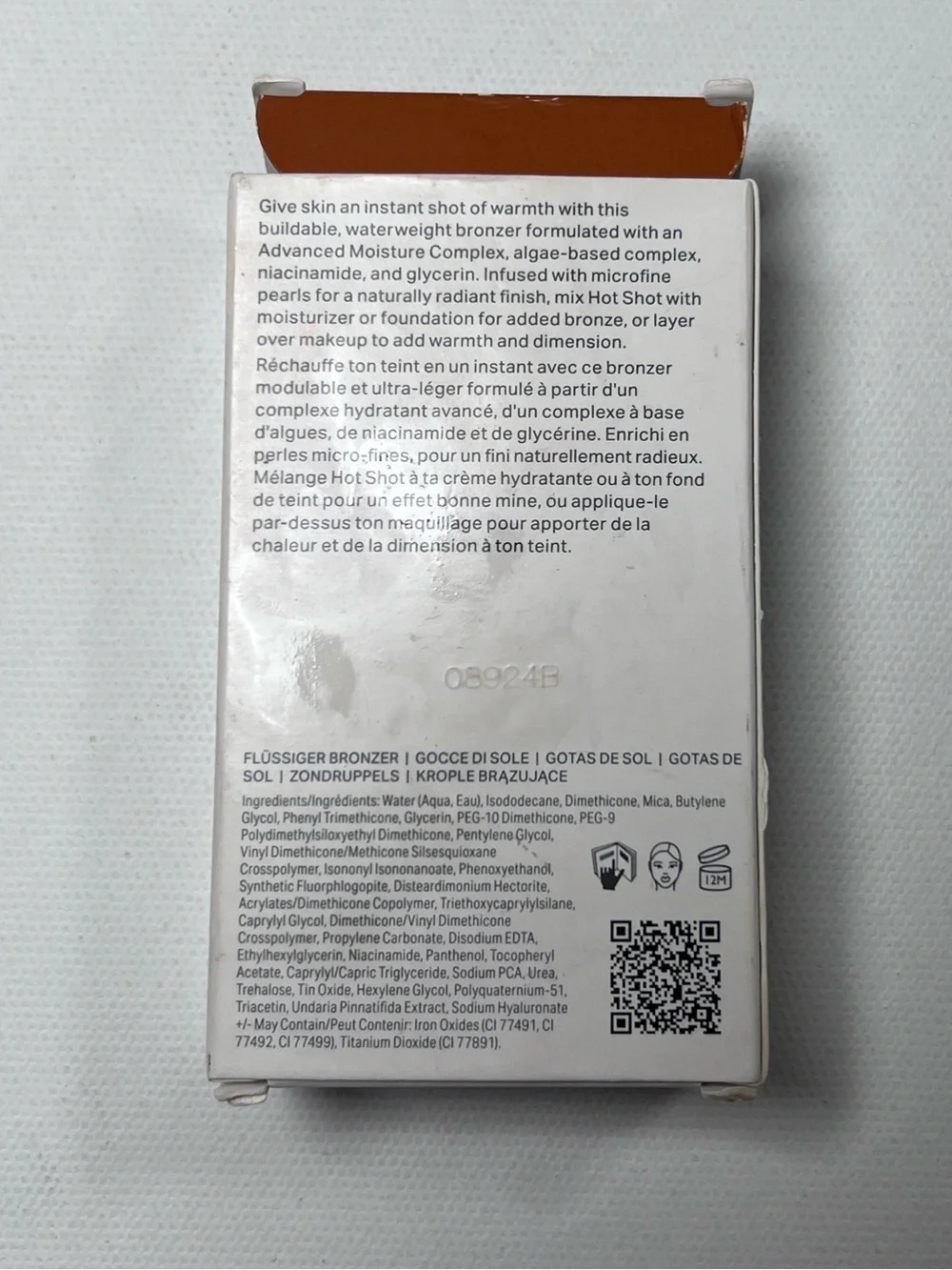 Morphe Hot Shot Sun Bronzing Drops - Waterweight Liquid Bronzer Fire Sign